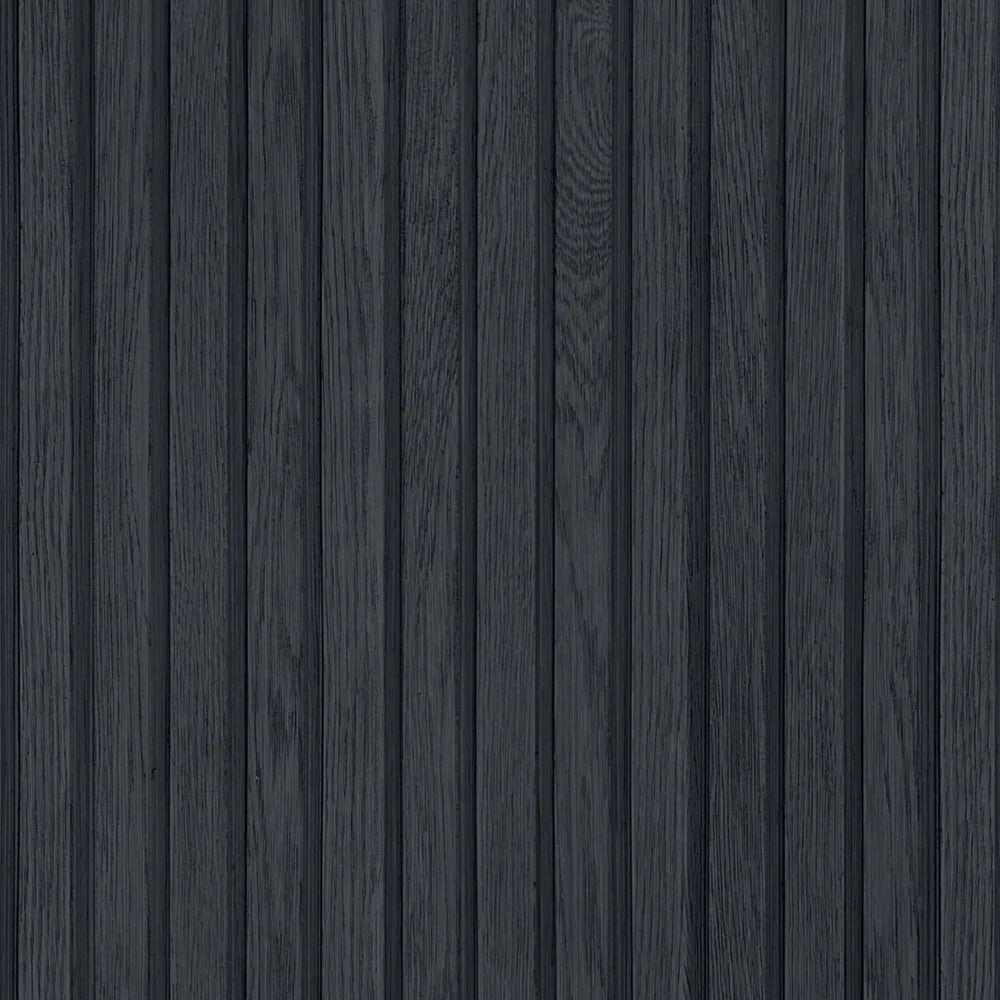 Wood Texture Flexible Wall Panels LINE GRAPHITE txexture print closeup Decormania.eu